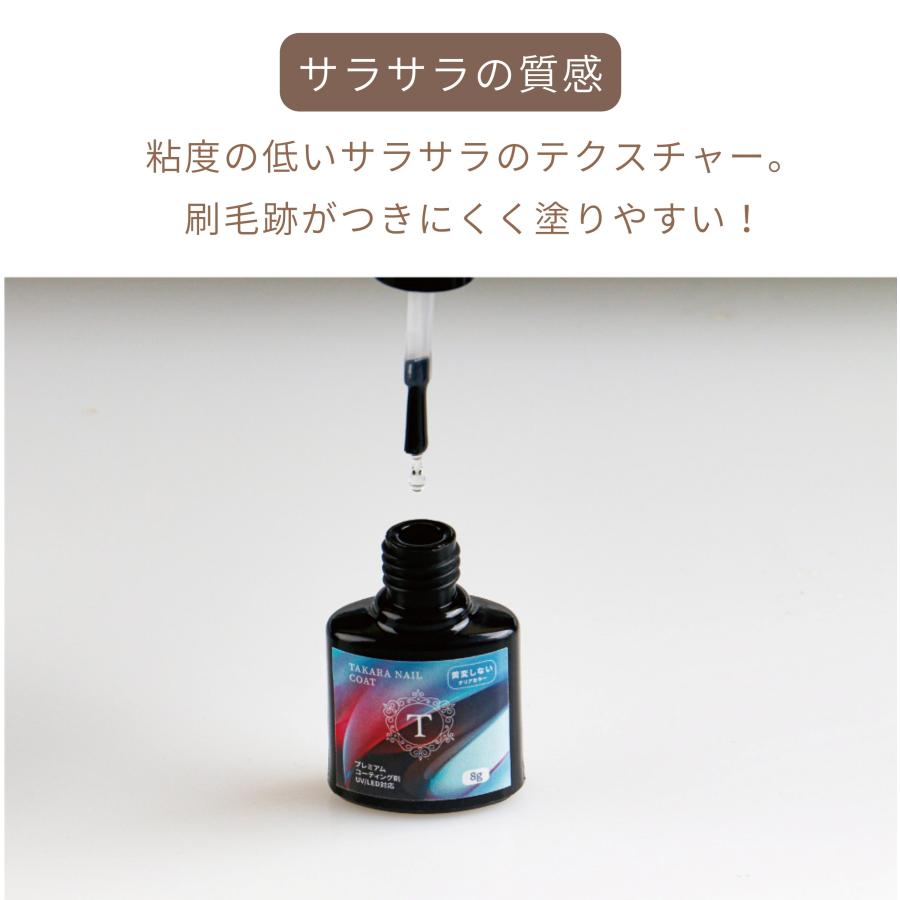 レジン コーティング剤 B プレミアムコーティング 新 8g入り 刷毛付き