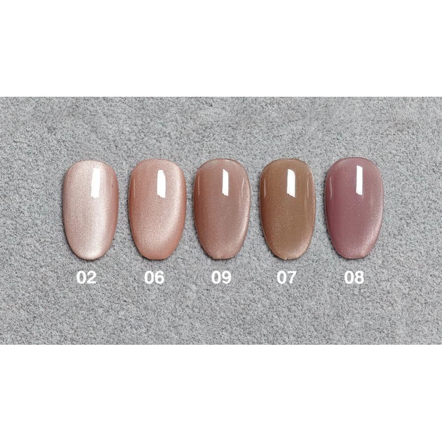 HEMA free マグネットネイル ヌード ナチュラルカラー 超微粒子5