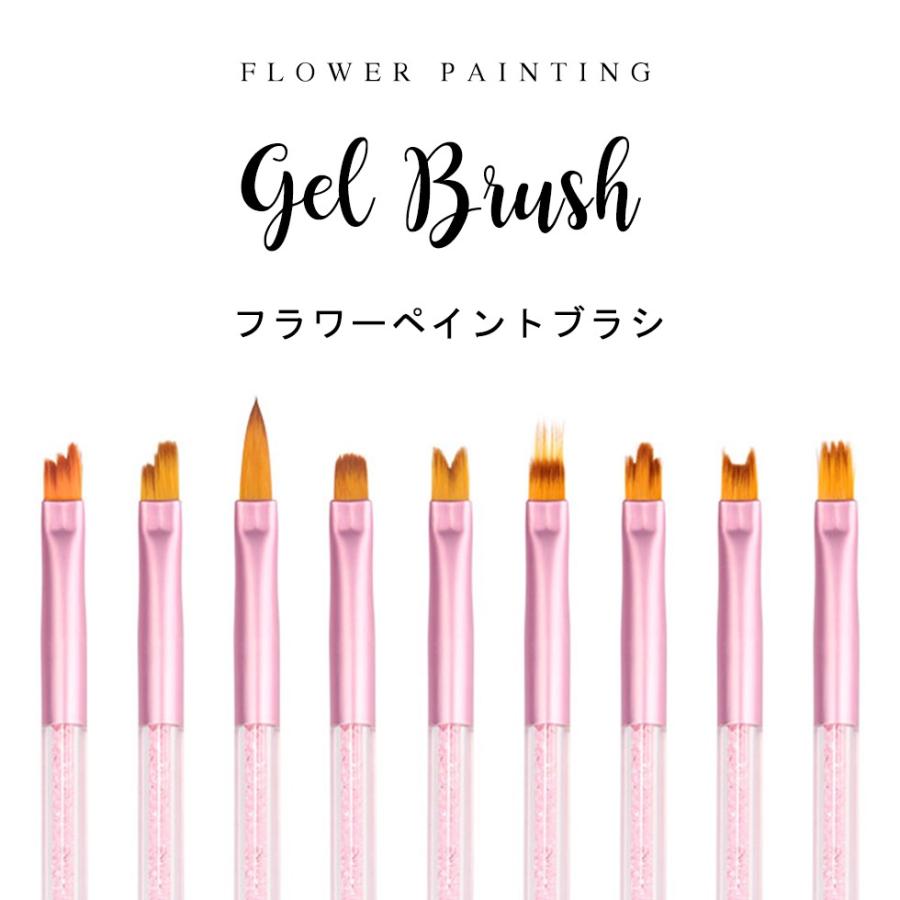 ネイルブラシ アートブラシ 花びらを描く ジェルネイル ジェルブラシ メール便対応 Gelart140 東京タカラネイル 通販 Yahoo ショッピング