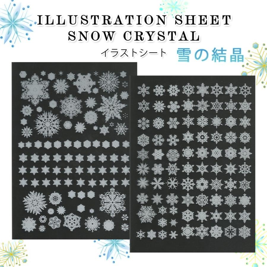 イラストシート 雪の結晶 レジン封入 クリアイラストシート メール便対応 クリスマス 封入シート デコレーションシート Rsnsheet023 東京タカラネイル 通販 Yahoo ショッピング