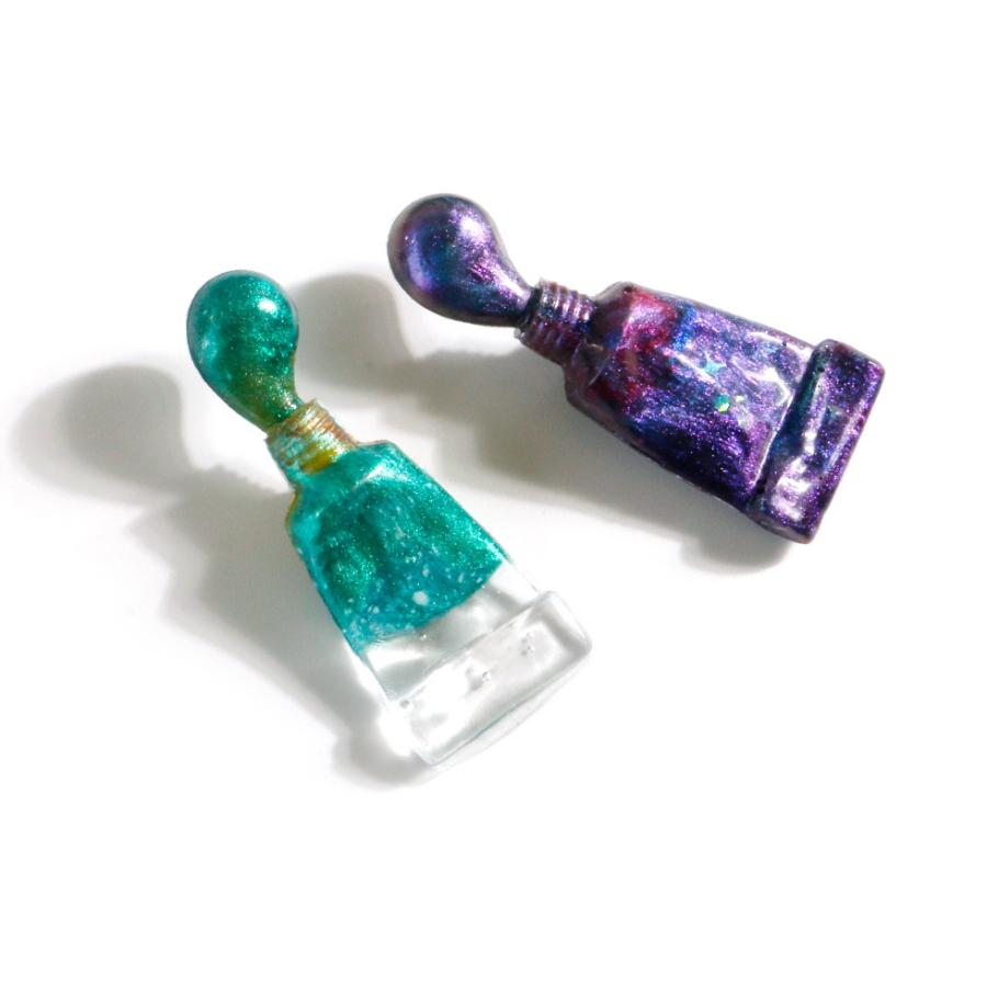 シリコンモールド チューブ 絵の具 歯磨き粉 3サイズ 立体 シリコン型  