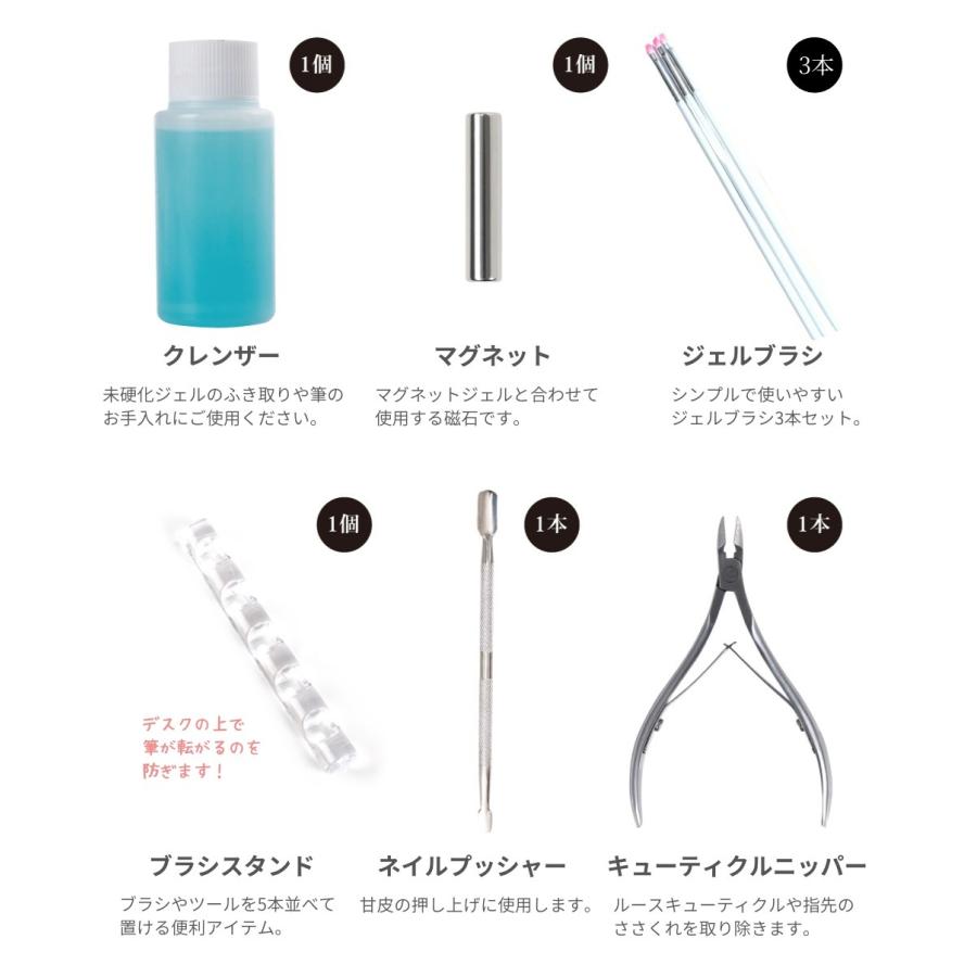ジェルネイル キット【宅配便送料無料】スターターキット B マグネット