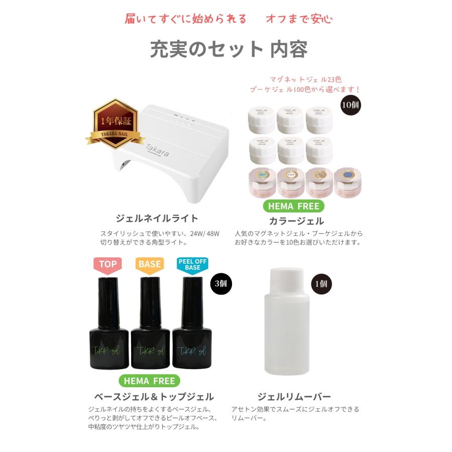 改良版【宅配便送料無料】ジェルネイル キット スターターキット 新C