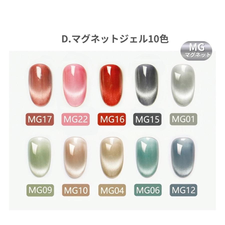 ジェルネイルキット　10色カラー Amazon | NailRecipe ジェルネイル スターターキット 道具一式付