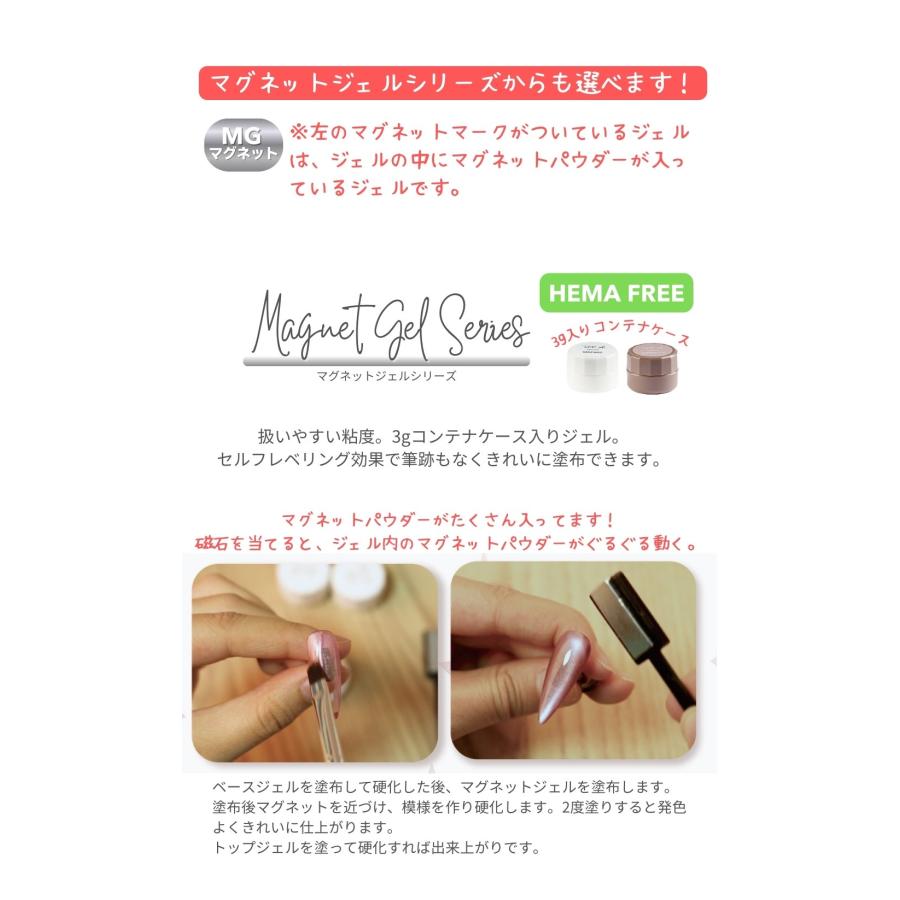 ジェルネイル キット【宅配便送料無料】スターターキット B マグネット