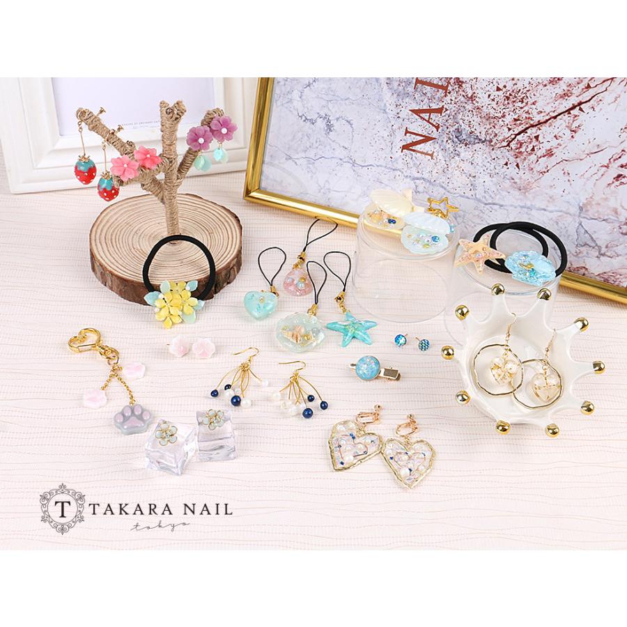 市場 にゃんこアクセサリーミニキット No 5ネコポス送料無料 初心者セット Uvレジン 在宅 レジンキット