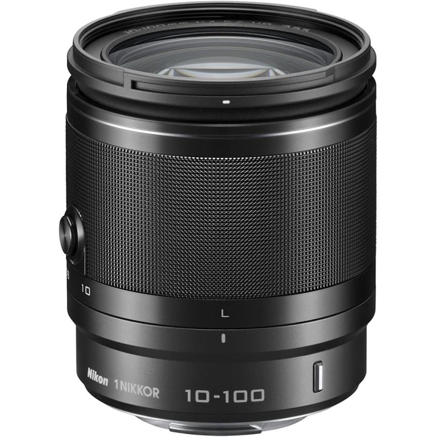 ニコン Nikon 1 NIKKOR VR 10-100mm 4-5.6 高倍率ズーム ブラック ニコンCXフォーマット専用｜takaranoomise