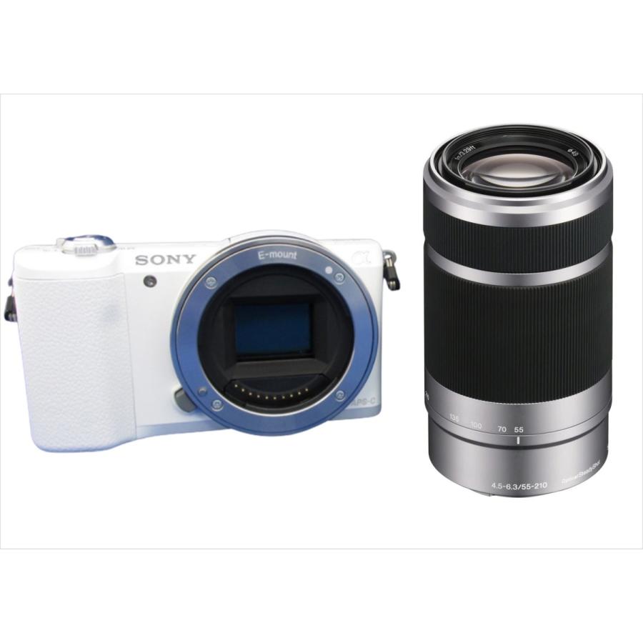 オンラインショップ】 ソニー SONY α5100 ホワイトボディ E 55-210mm