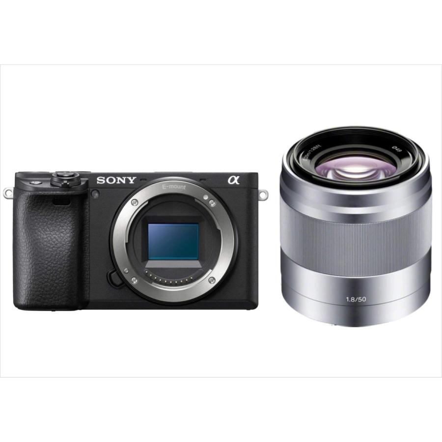 SONY α6400 ミラーレスカメラ E50mm F1.8付き 【公式通販】