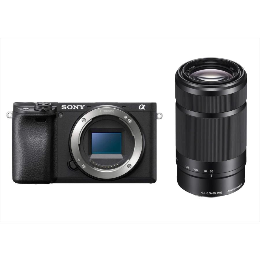 Sony α6400ミラーレスカメラE55-210mm 【公式通販】