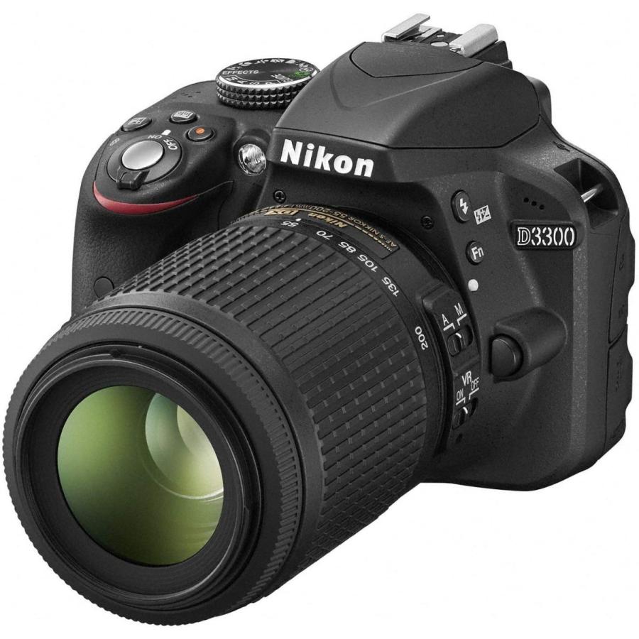 ニコン Nikon D3300 望遠レンズキット ブラック デジタル一眼レフ