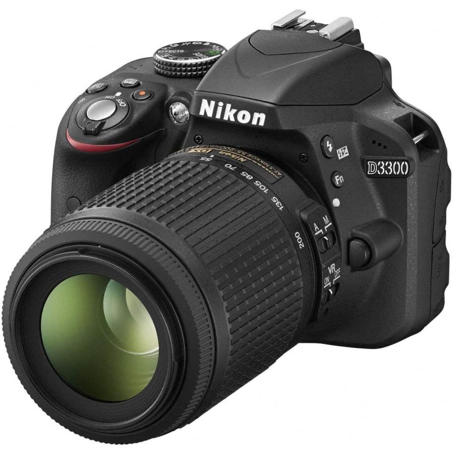 ニコン Nikon D3300 望遠レンズキット ブラック デジタル一眼レフカメラ 中古 : d3300-55-200-20 : トレジャーカメラ -  通販 - Yahoo!ショッピング