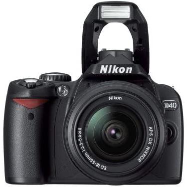 ニコン Nikon D40 AF-S 18-55mm レンズキット デジタル一眼レフ カメラ Wi-Fi 中古 初心者おすすめ｜takaranoomise