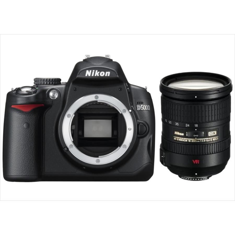 デジタルカメラ Nikon D5000 18-200mm 3.5-5.6 G ED DX VR Amazon | Nikon デジタル一眼レフカメラ D5000 レンズキット D5000LK
