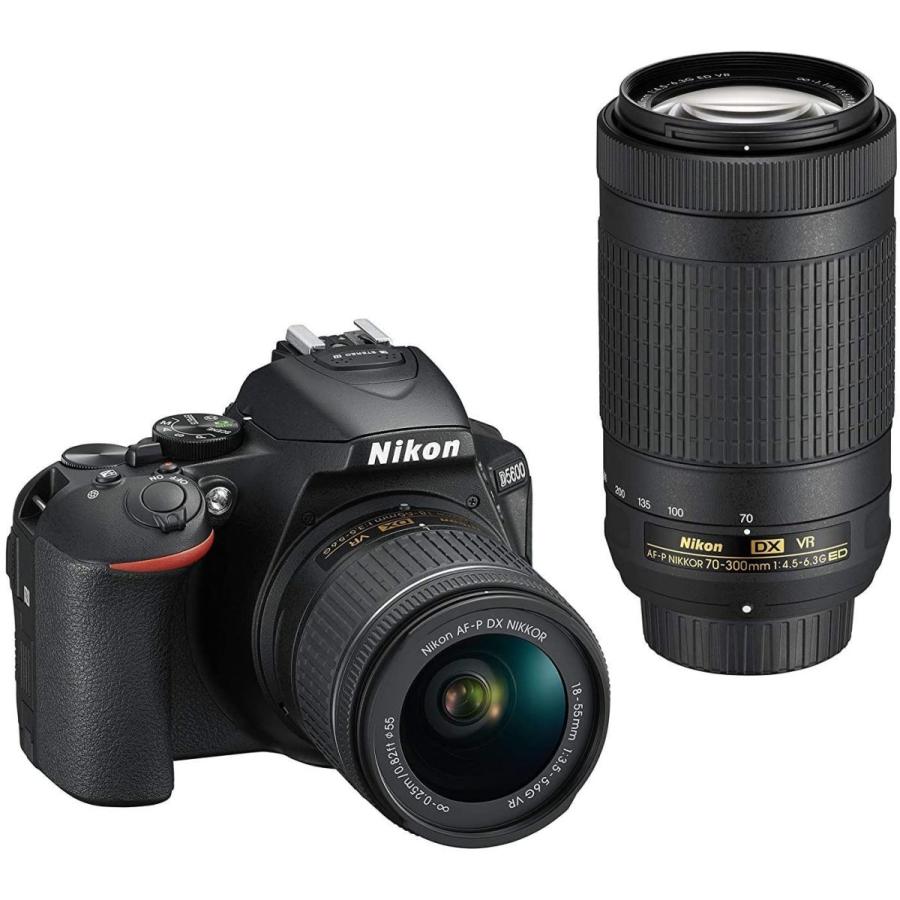 ニコン Nikon D5600 ダブルズームキット ブラック デジタル一眼レフ  