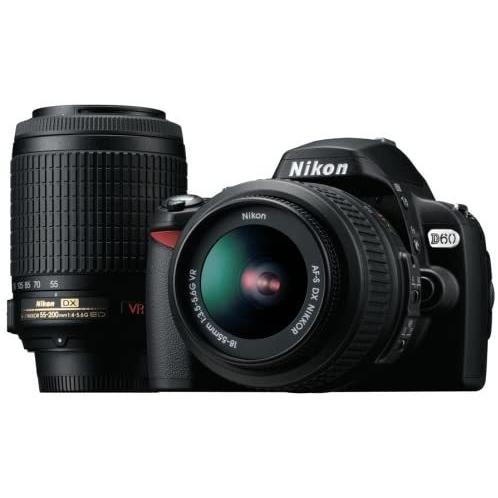 Nikon デジタル一眼レフカメラ D60 18-55mm 55-200mmニコン