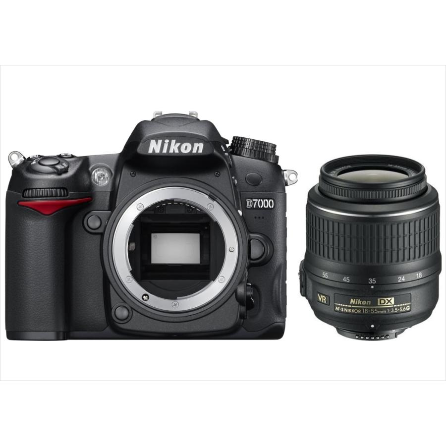 ニコン Nikon D7000 AF-S 18-55mm VR 手振れ補正レンズセット デジタル一眼レフカメラ 中古