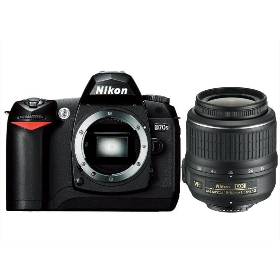 ニコン Nikon D70S AF-S 18-55mm VR 手振れ補正レンズセット デジタル一眼レフカメラ 中古