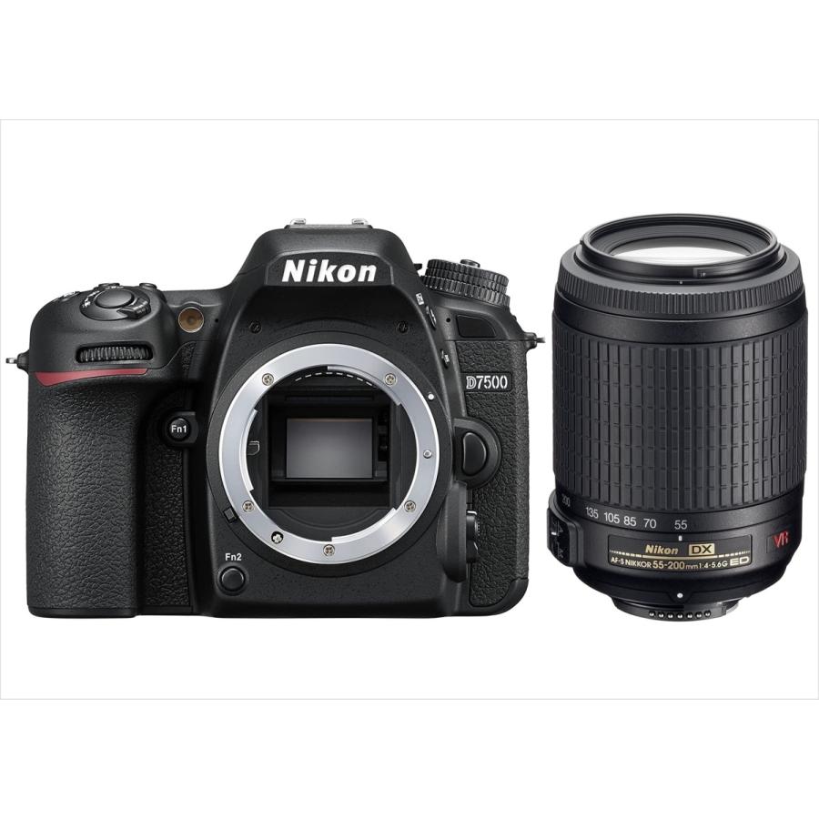 ニコン Nikon D7500 AF-S 55-200mm VR 手振れ補正レンズセット デジタル一眼レフ カメラ 中古  :D7500-55-200-5:トレジャーカメラ - 通販 - Yahoo!ショッピング