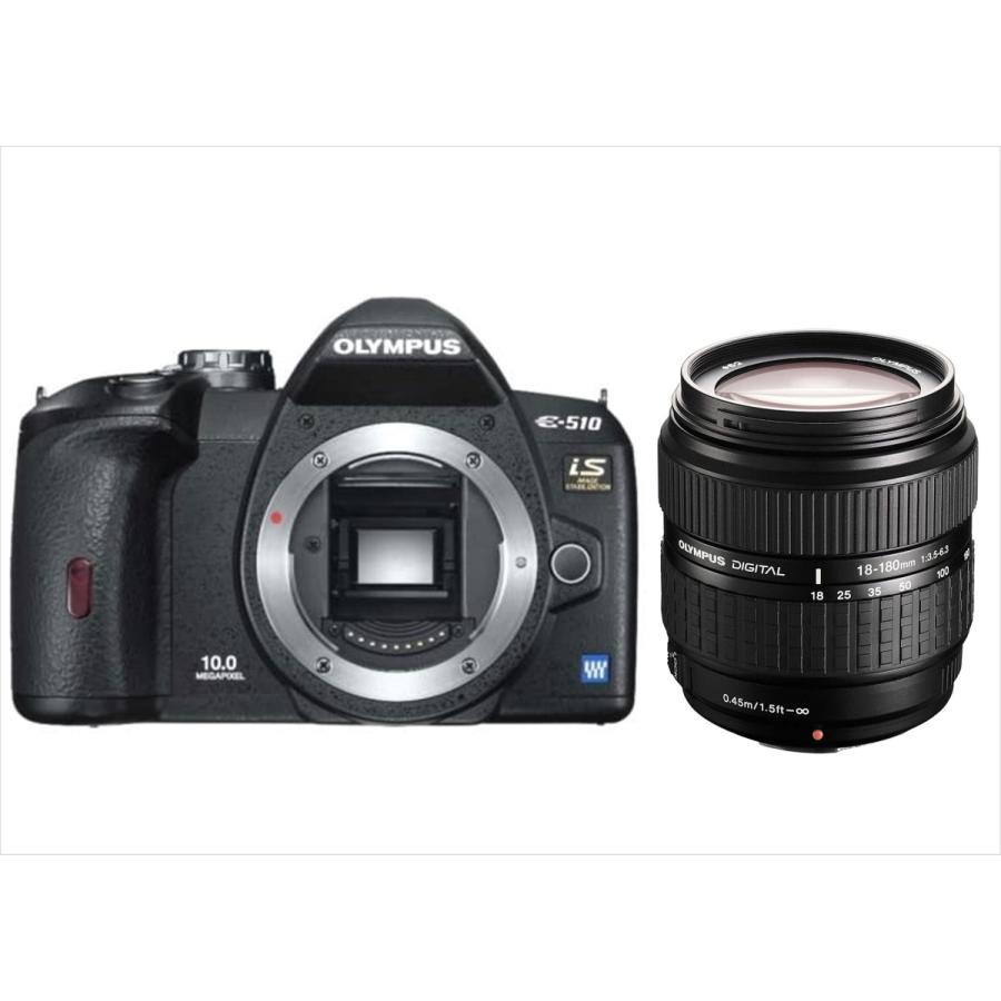 オリンパス OLYMPUS E-510 ZUIKO 18-180mm レンズセット フォーサーズ 中古