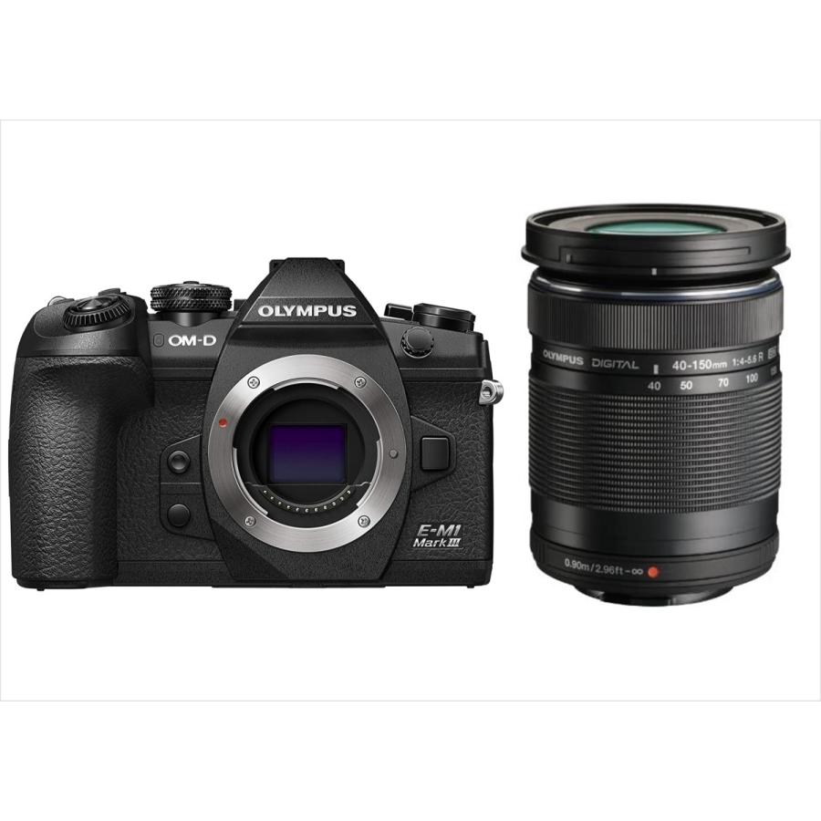 永遠の定番モデルオリンパス OLYMPUS OM-D E-M1 中古 40-150ｍｍ Mark3