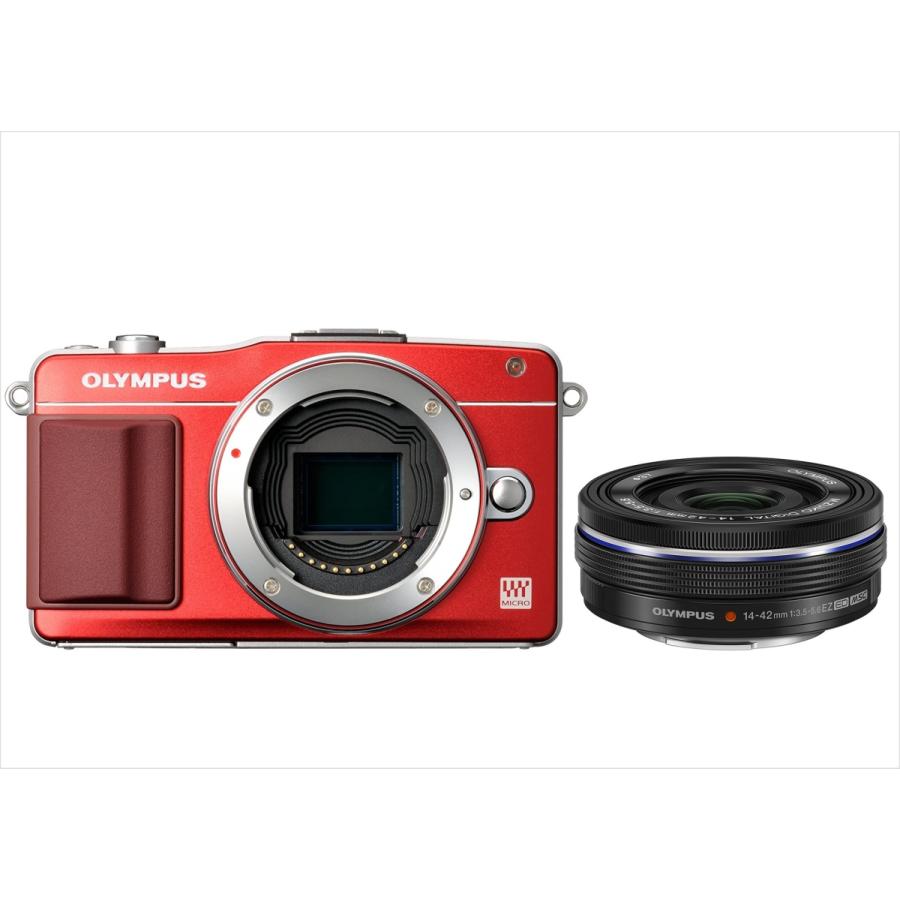 OLYMPUS コンパクトデジタルカメラ E-PM2 Red レッドボディ OLYMPUS PEN mini E-PM2 | デジタル一眼カメラ PEN | オリンパス