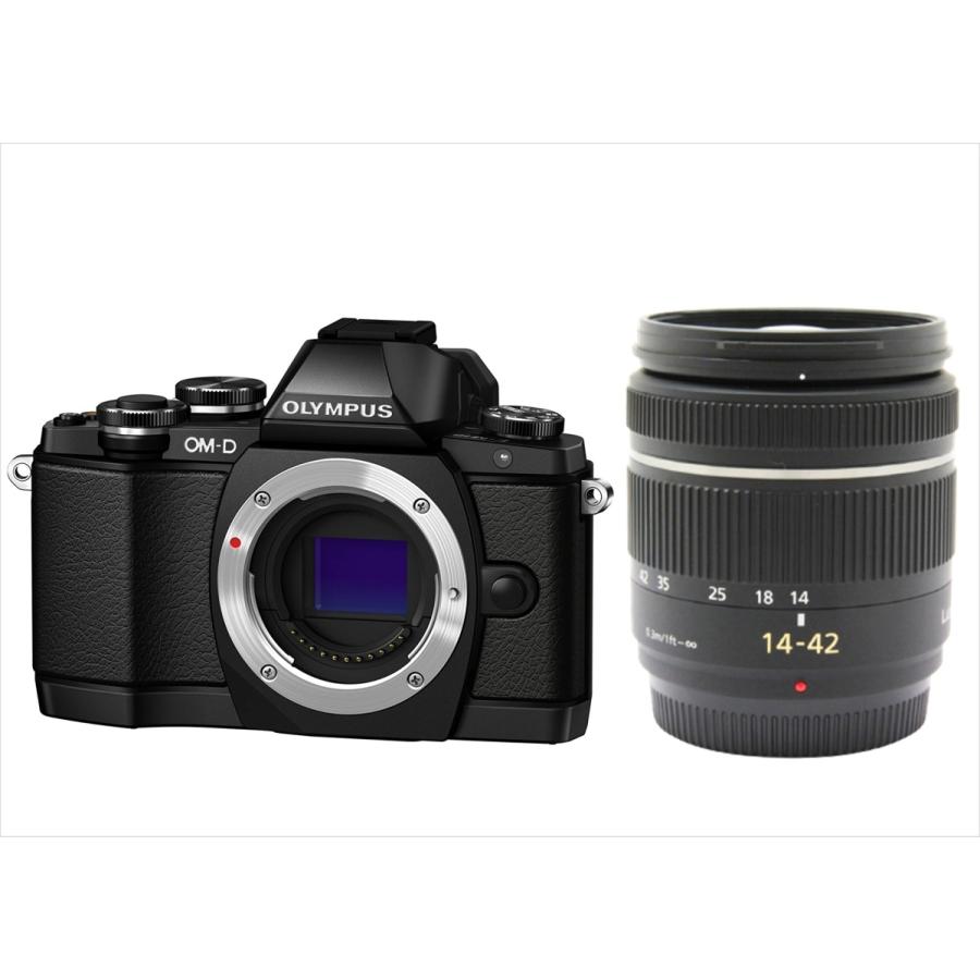 オリンパス OLYMPUS OM-D E-M10 ブラックボディ パナソニック 14