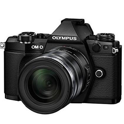 オリンパス OLYMPUS ミラーレス一眼 OM-D E-M5 MarkII 12-50mm EZレンズキット 中古 ブラック｜takaranoomise