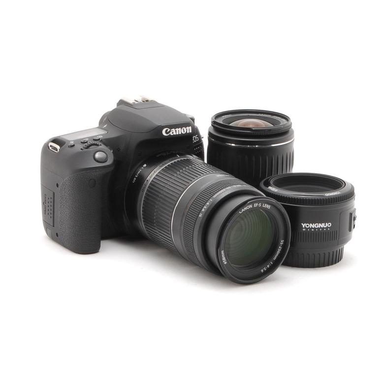 Canon EOS 9000d EF-S 55-250mm 18-55mm デジタルカメラ Canon