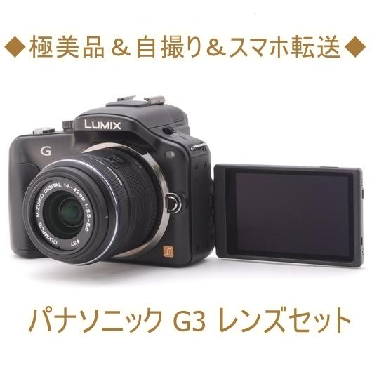 50 Off パナソニック Panasonic G3 14 42mm レンズキット ミラーレス一眼レフ カメラ ブラック 初心者おすすめ 自撮り Wi Fi 正規激安 Kuljic Com