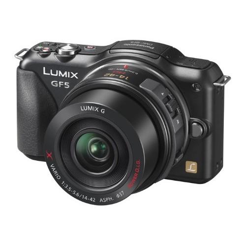 パナソニック Panasonic GF5 ボディ 中古 ミラーレス 一眼 カメラ ブラック｜takaranoomise