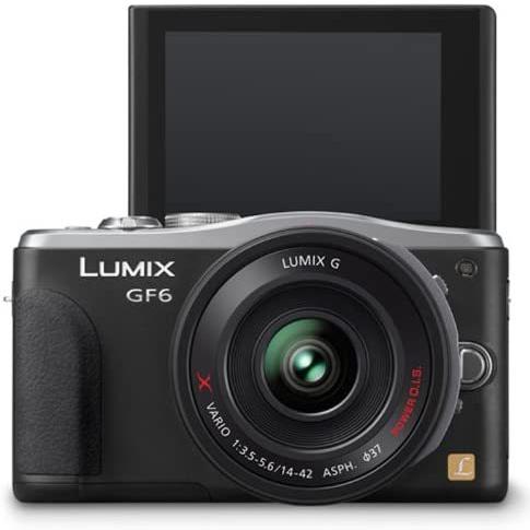 オリジナル パナソニック Panasonic Lumix DMC-GF6 ブラック レンズ