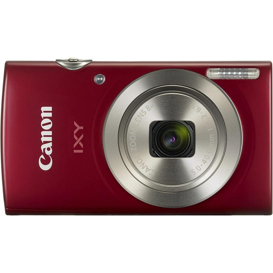 キヤノン Canon IXY 200 レッド 光学8倍ズーム コンパクトデジタルカメラ 中古 IXY200REDPR5トレジャーカメラ