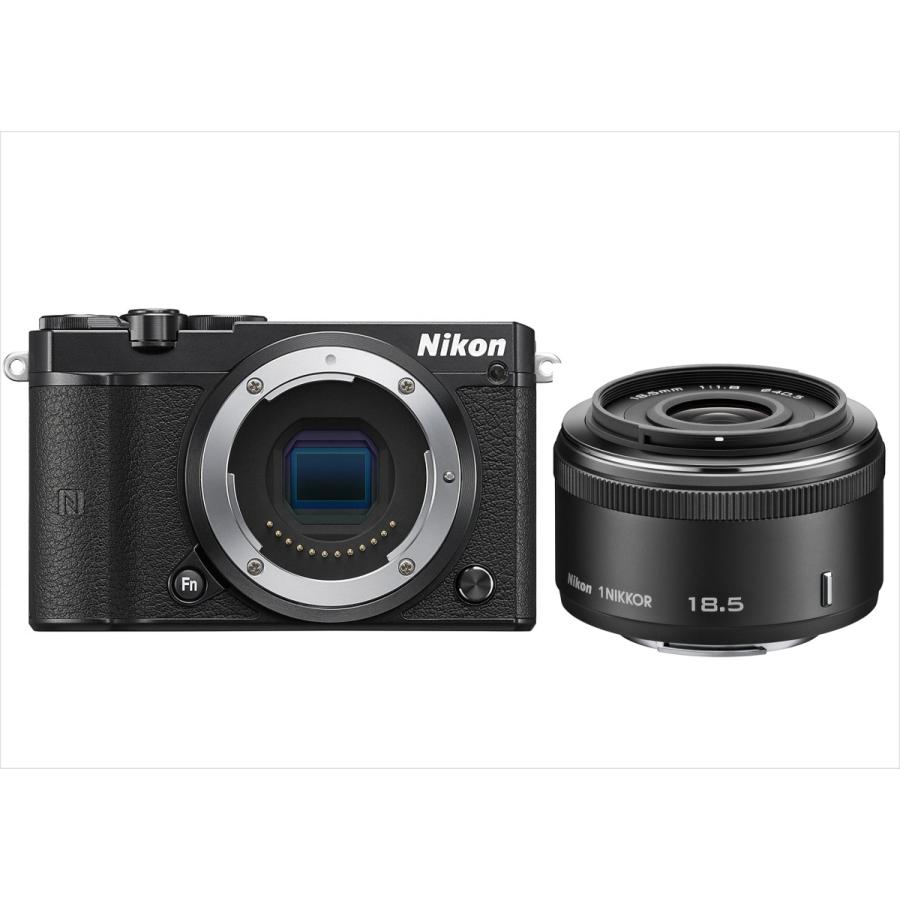 ニコン Nikon J5 18.5mm 1.8 単焦点レンズセット ミラーレス一眼 中古