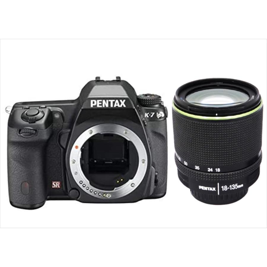 ペンタックス PENTAX k-7 18-135mm 高倍率レンズセット デジタル一眼レフカメラ 中古｜takaranoomise