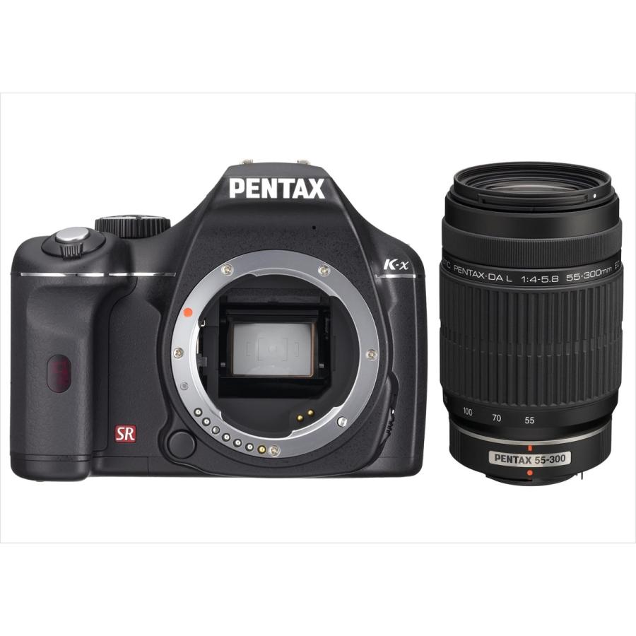 PENTAX ペンタックス 一眼レフ K-x 55-300m 4-5.8 望遠-