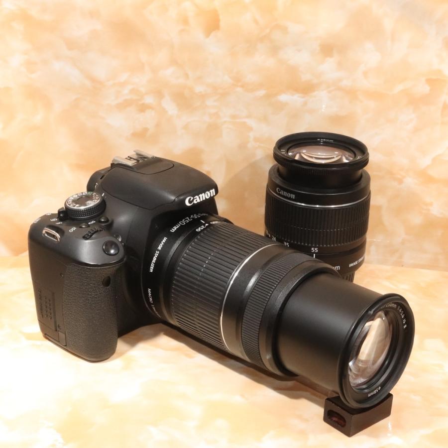 キヤノン Canon EOS Kiss X5 EF-S 18-55mm IS 55-250mm IS ダブルズームセット デジタル一眼 カメラ