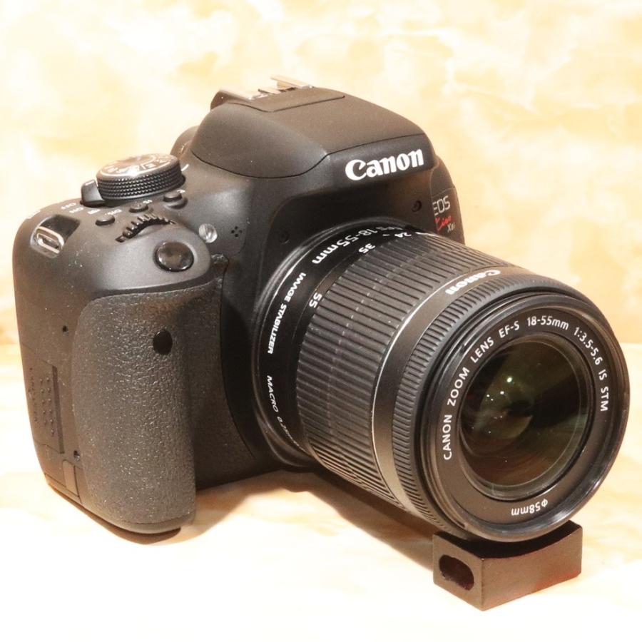 キヤノン Canon EOS Kiss X8i EF-S 18-55mm IS STM レンズキット デジタル一眼レフカメラ 中古｜takaranoomise｜02