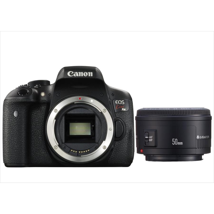 最大71％オフ！ キヤノン Canon EOS Kiss X8i EF 50mm 1.8 II 単焦点