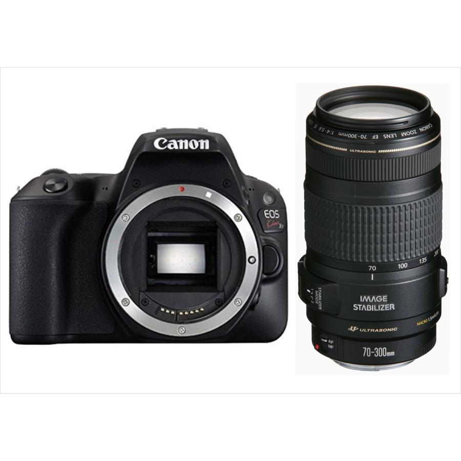 キヤノン Canon Kiss X9 Ef 70 300mm Is 手振れ補正望遠レンズセット デジタル一眼レフカメラ 中古 激安超安値