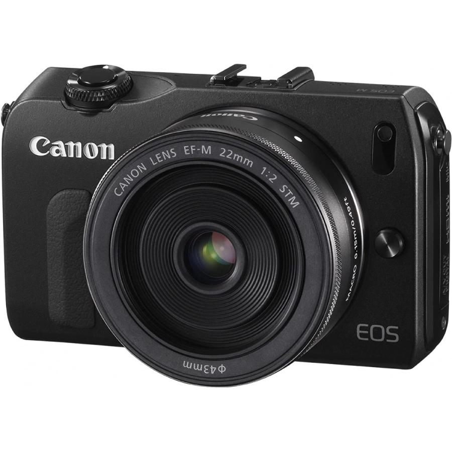 キヤノン Canon EOS M レンズキット EF-M 22mm F2 STM付属 ブラック