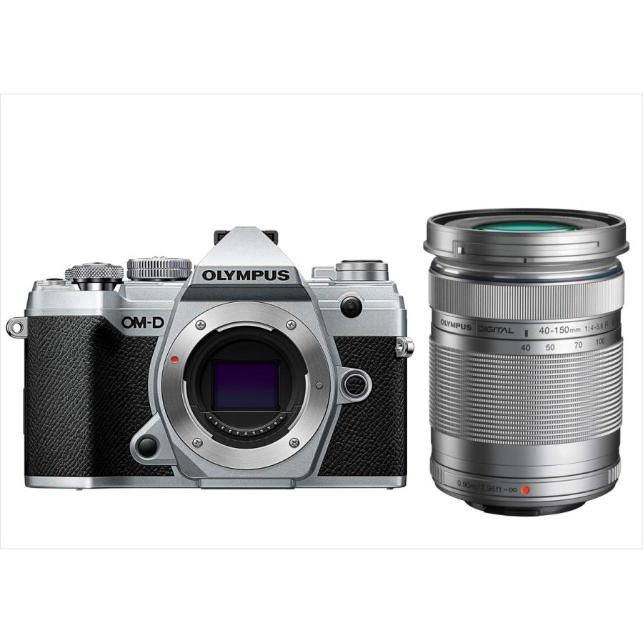 オリンパス OLYMPUS OM-D E-M5 Mark3 シルバーボディ 40-150mm