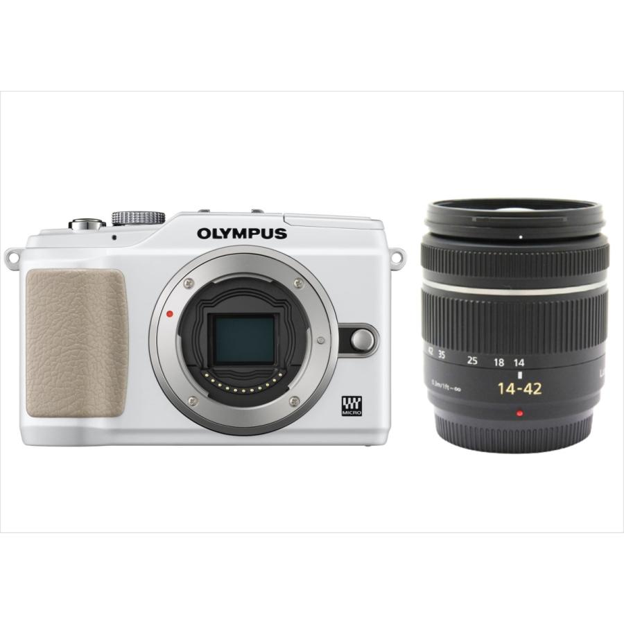 オリンパス OLYMPUS E-PL2 ホワイトボディ パナソニック 14