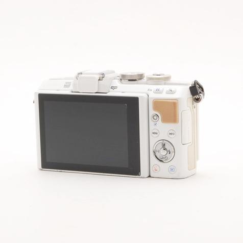 オリンパス OLYMPUS E-PL7 ホワイト 14-42mm レンズセット 自撮り ミラーレス一眼 中古 カメラ Wi-Fi 初心者おすすめ|takaranoomise|03