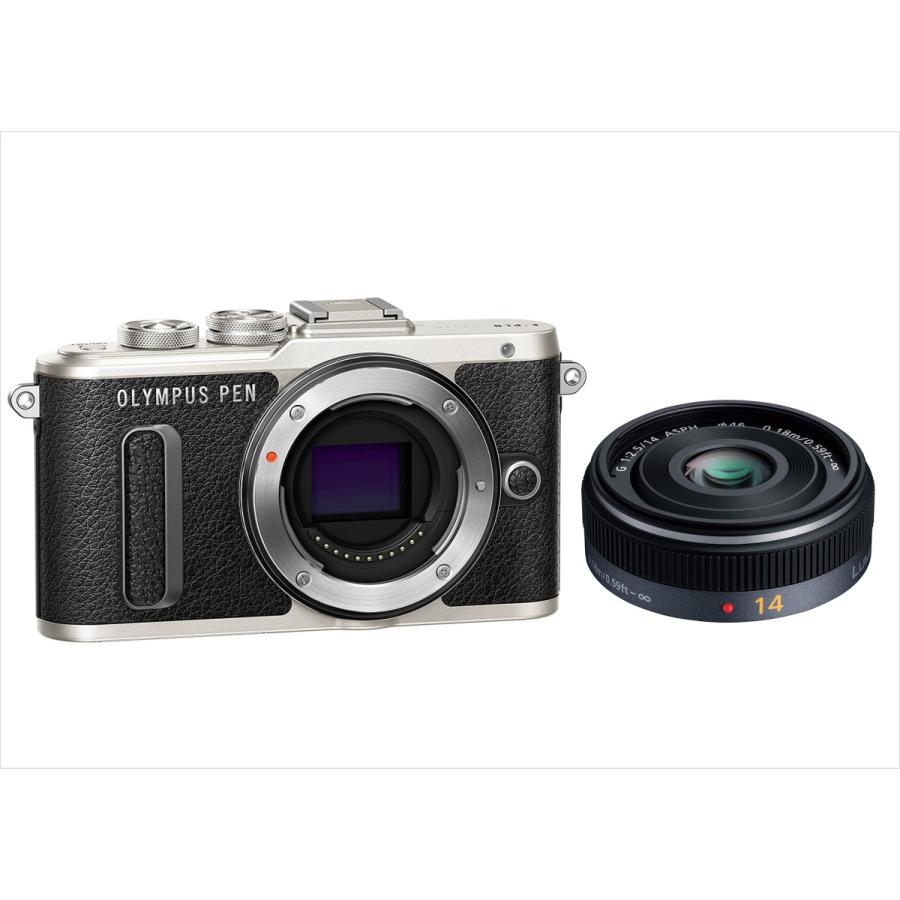 豪華な オリンパス OLYMPUS E-PL8 ブラックボディ 14ｍｍ 2.5 単焦点