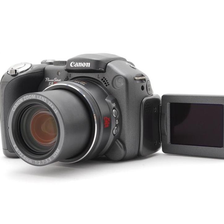 キャノン Canon PowerShot S3IS  Wi-Fi SDカード16GB付き  コンパクトデジタルカメラ 中古｜takaranoomise