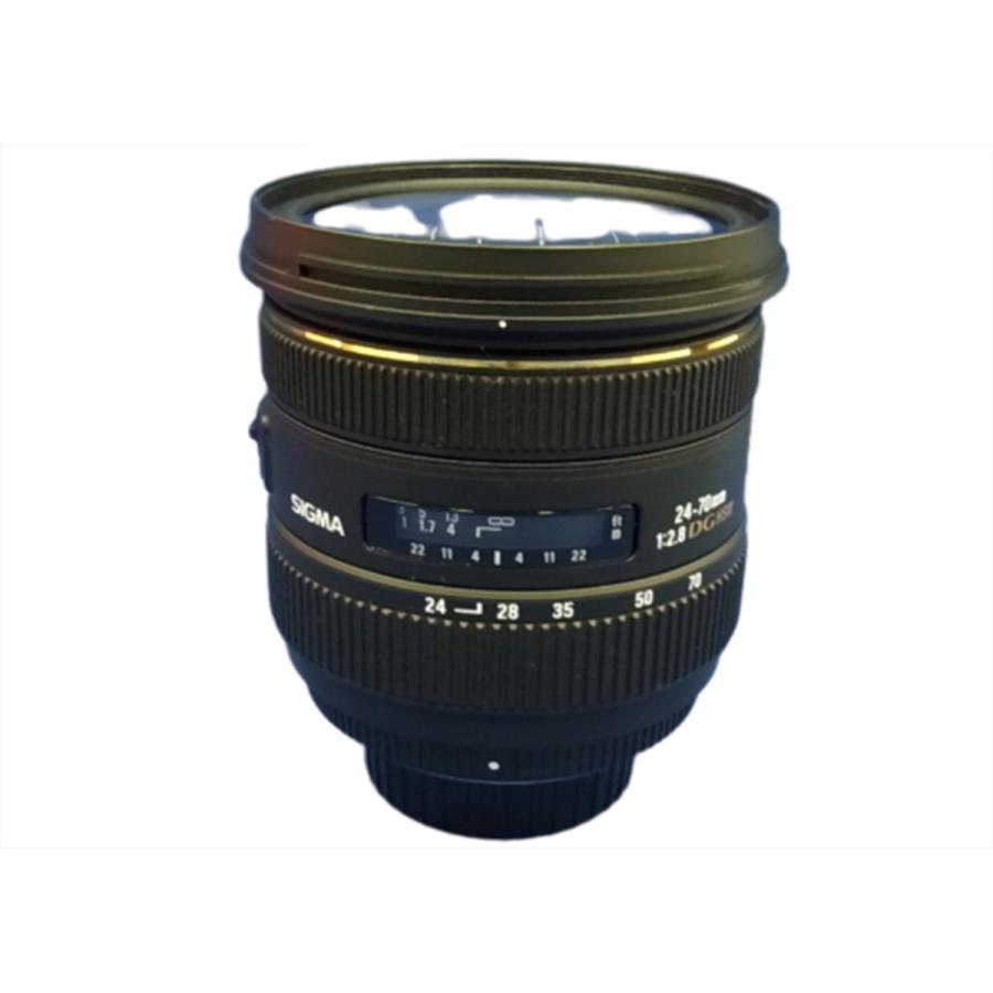 シグマ SIGMA 24-70mm 2.8 ソニー EX DG HSM デジタル一眼レフ用 中古 レンズ