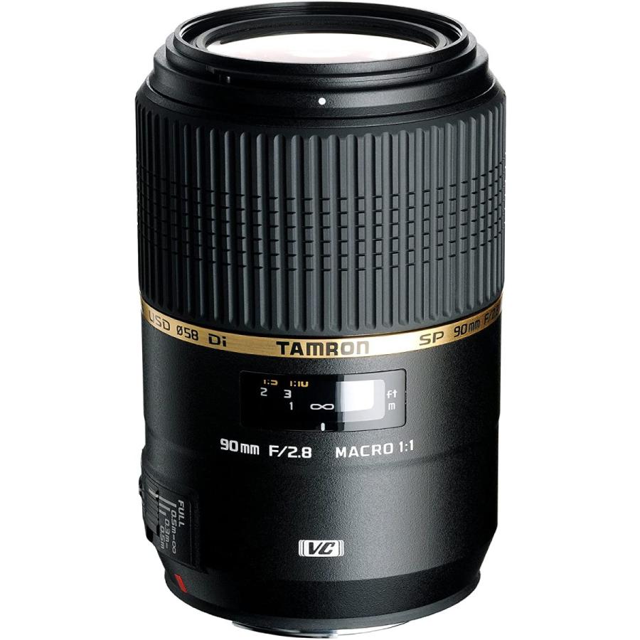 タムロン TAMRON SP 90mm F2.8 Di MACRO 1:1 VC USD 単焦点マクロレンズ キヤノン用 フルサイズ対応 F004E  中古 :SP-90-F004E-PR4:トレジャーカメラ - 通販 - Yahoo!ショッピング
