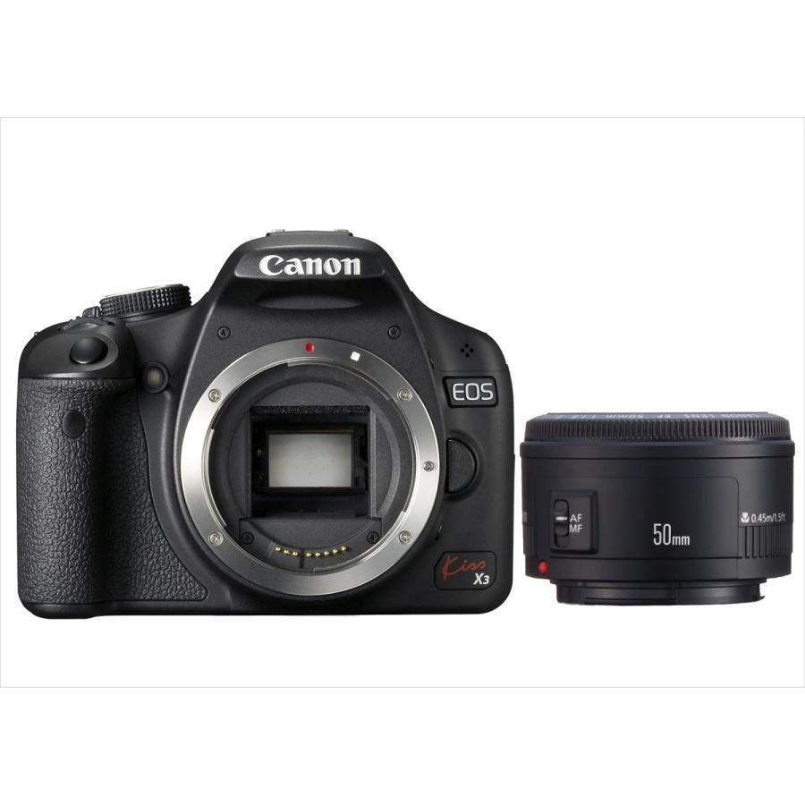 キヤノン Canon EOS kiss x3 EF 50mm 1.8 II 単焦点レンズセット デジタル一眼レフカメラ 中古  :x3-50-5:トレジャーカメラ - 通販 - Yahoo!ショッピング