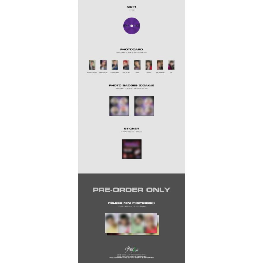 3/28 発売】【メンバー 選択】予約 Stray Kids ODDINARY JEWEL CASE